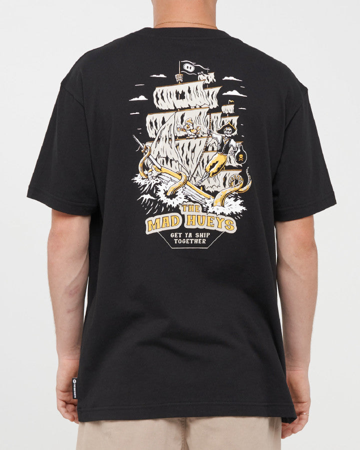 Get Ya Ship SS Tee | Black