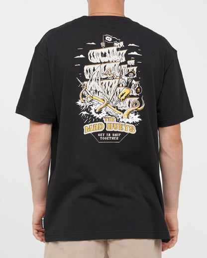 Get Ya Ship SS Tee | Black