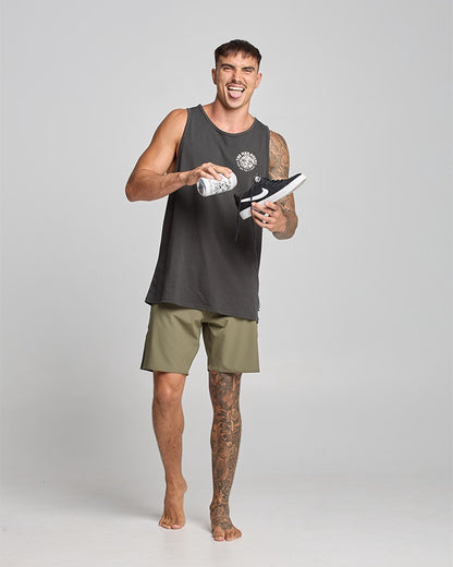 Good Day for A Shoey Tank - Vintage Black