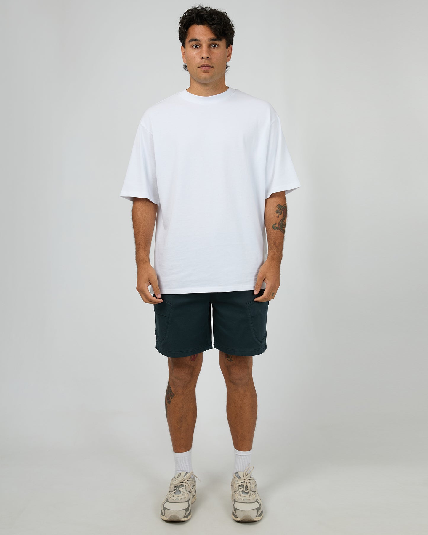 Gully Cargo Short - Washed Black