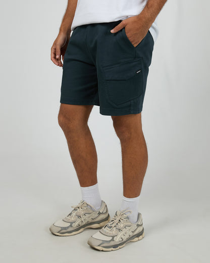 Gully Cargo Short - Washed Black