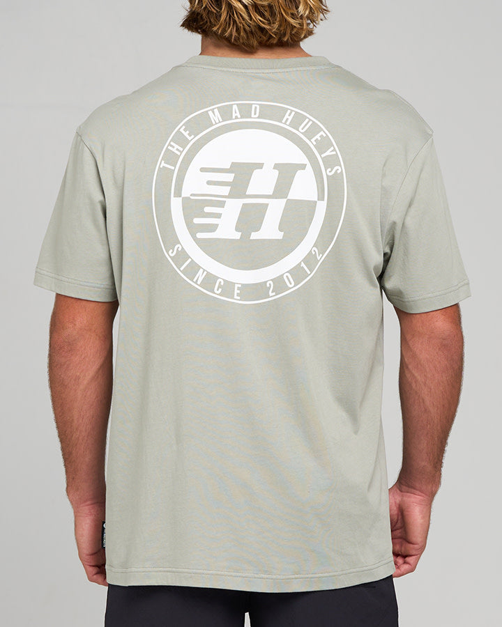 The Mad Hueys | H Series Split SS Tee - Faded Dust