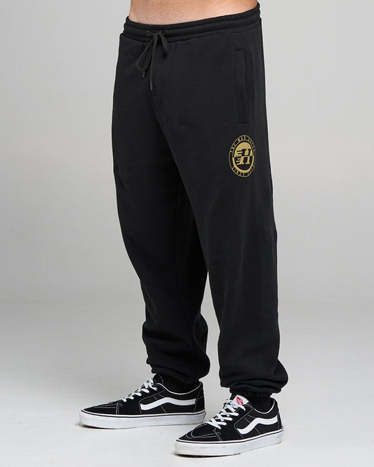 H Series Split Trackpant - Black