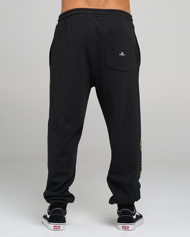 H Series Split Trackpant - Black