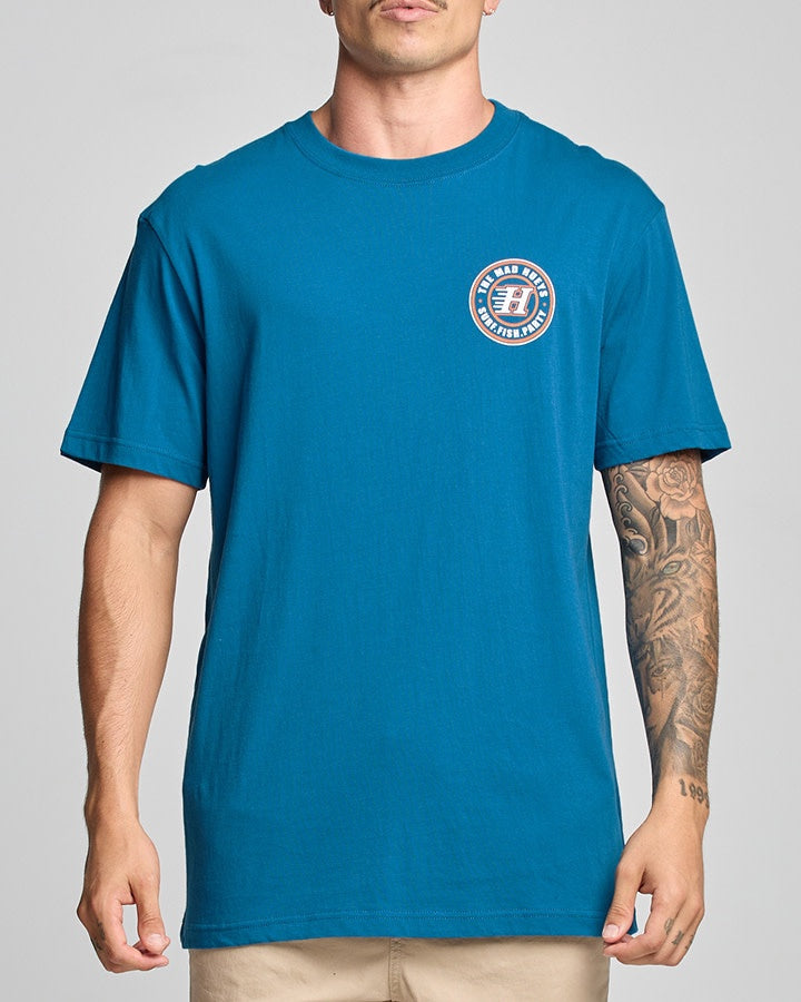 H Series SS Tee - Dark Cobalt