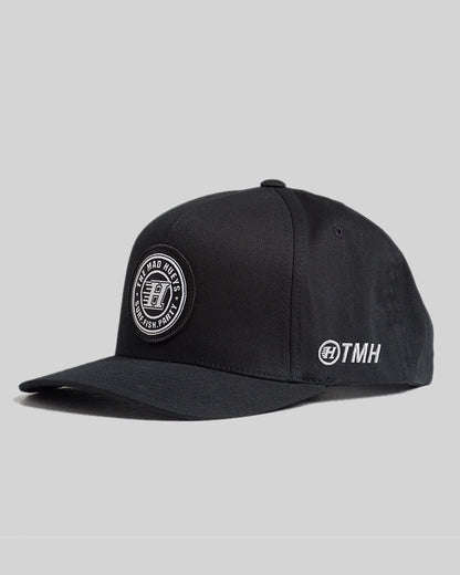 H Series Twill Snapback - Black