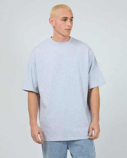 Heavy Weight Tee - Grey Marle