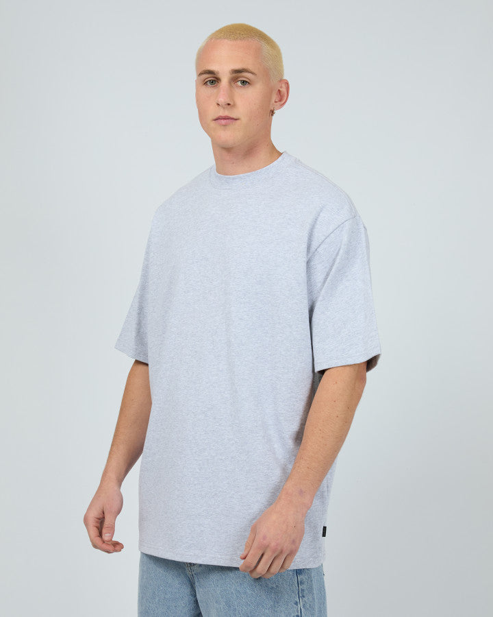 Heavy Weight Tee - Grey Marle