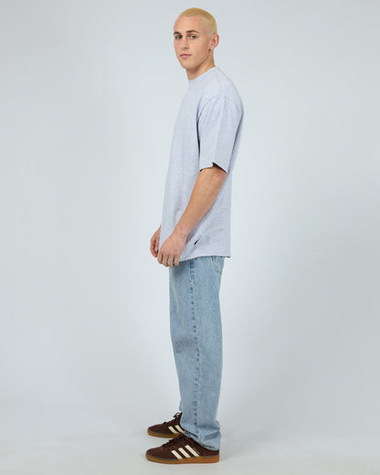 Heavy Weight Tee - Grey Marle