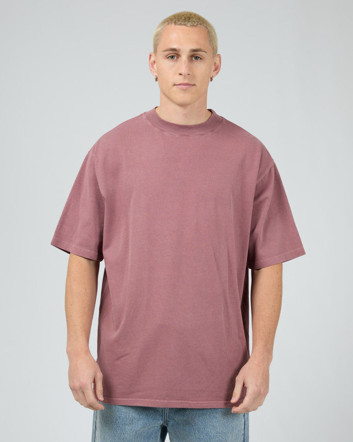 Heavy Weight Tee - Plum