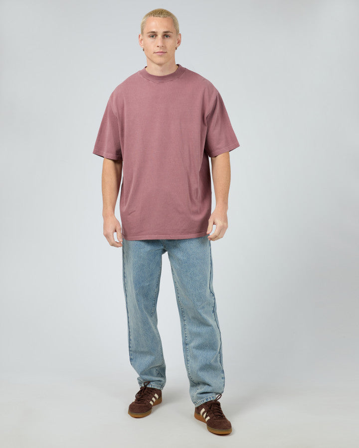 Heavy Weight Tee - Plum