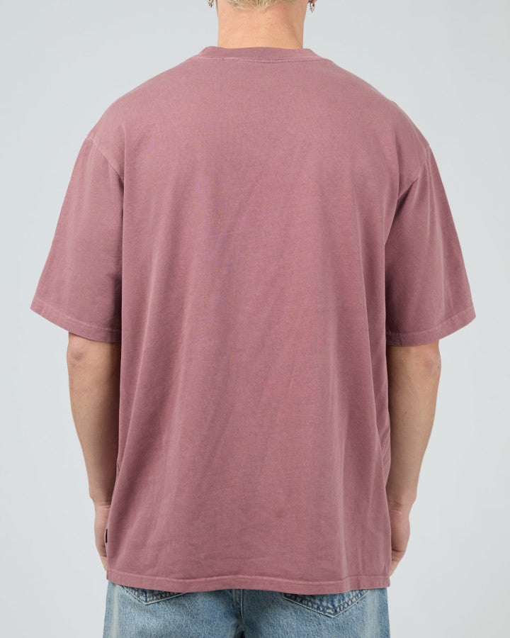 Heavy Weight Tee - Plum