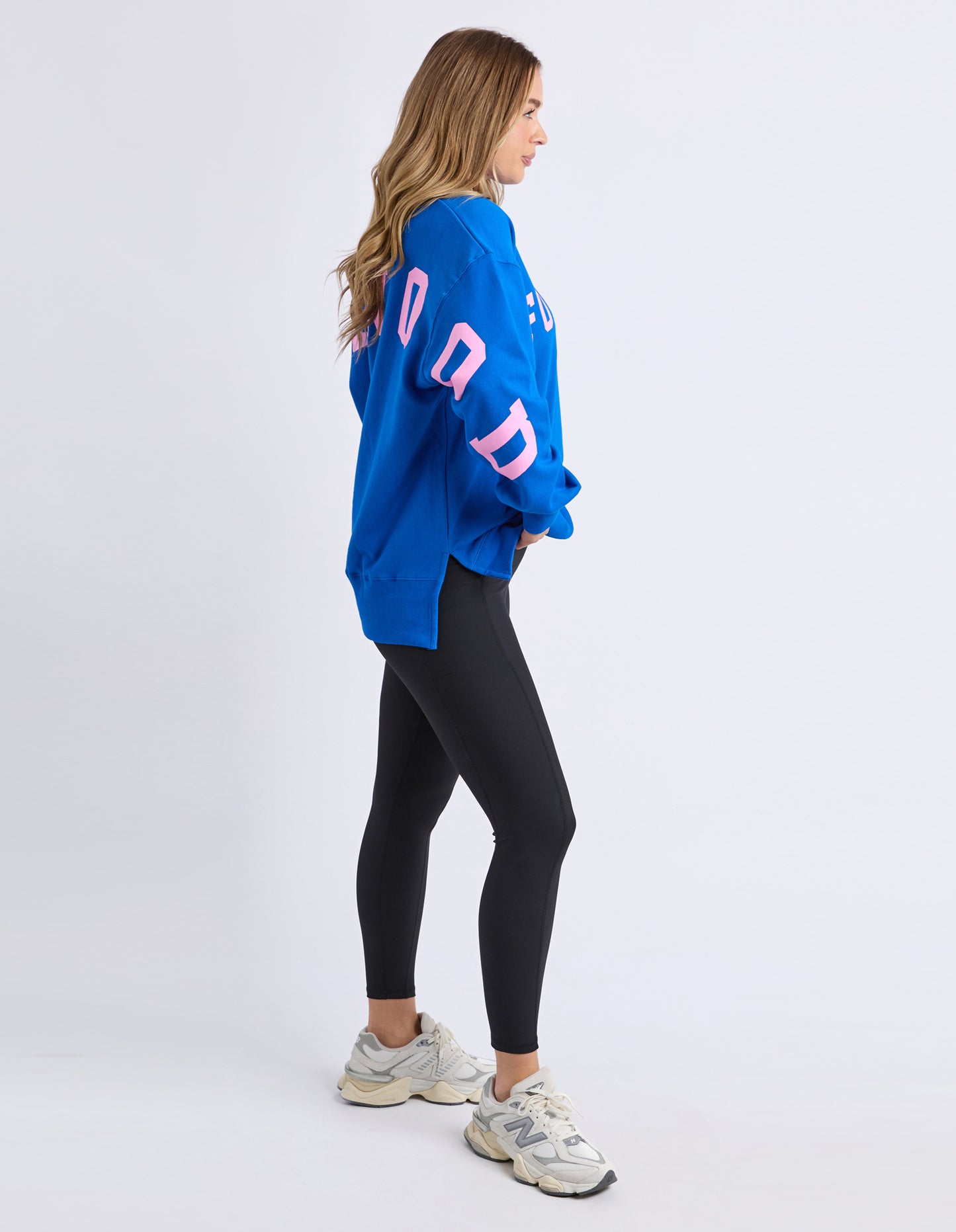 Interval Crew Cobalt Blue/Neon Pink
