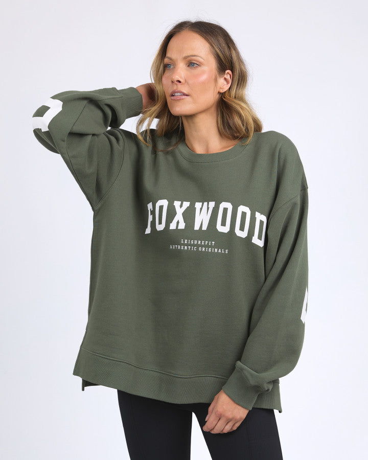 Interval Crew - Khaki/White