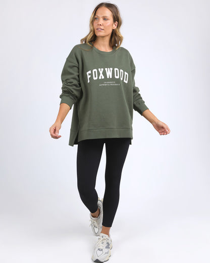 Interval Crew - Khaki/White