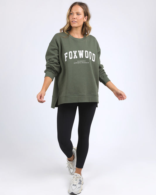 Interval Crew - Khaki/White