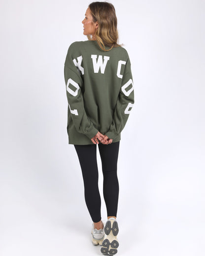 Interval Crew - Khaki/White