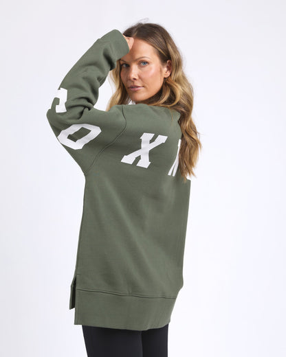 Interval Crew - Khaki/White