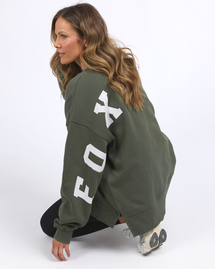 Interval Crew - Khaki/White