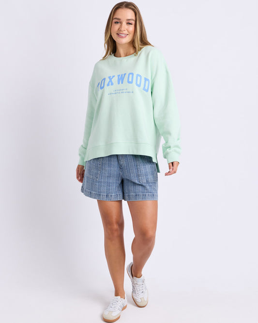 Interval Crew - Mint/Bluebell