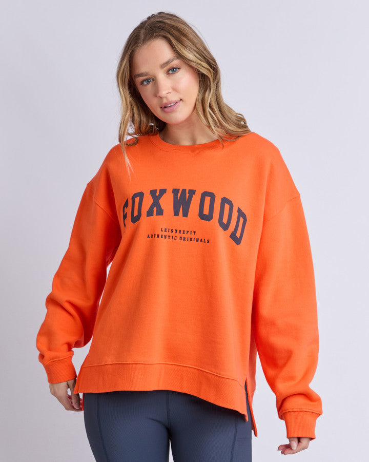 Interval Crew - Orange/Navy