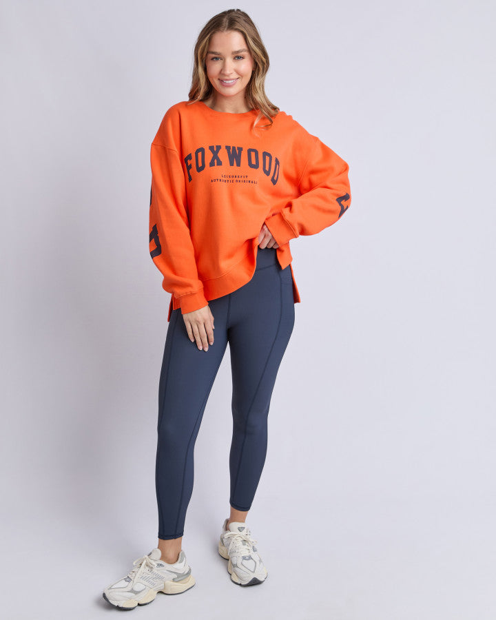 Interval Crew - Orange/Navy