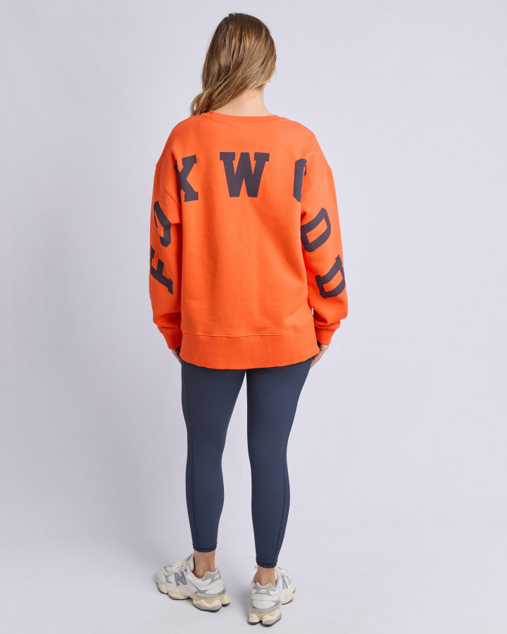 Interval Crew - Orange/Navy