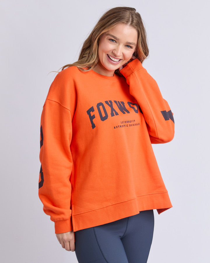 Interval Crew - Orange/Navy