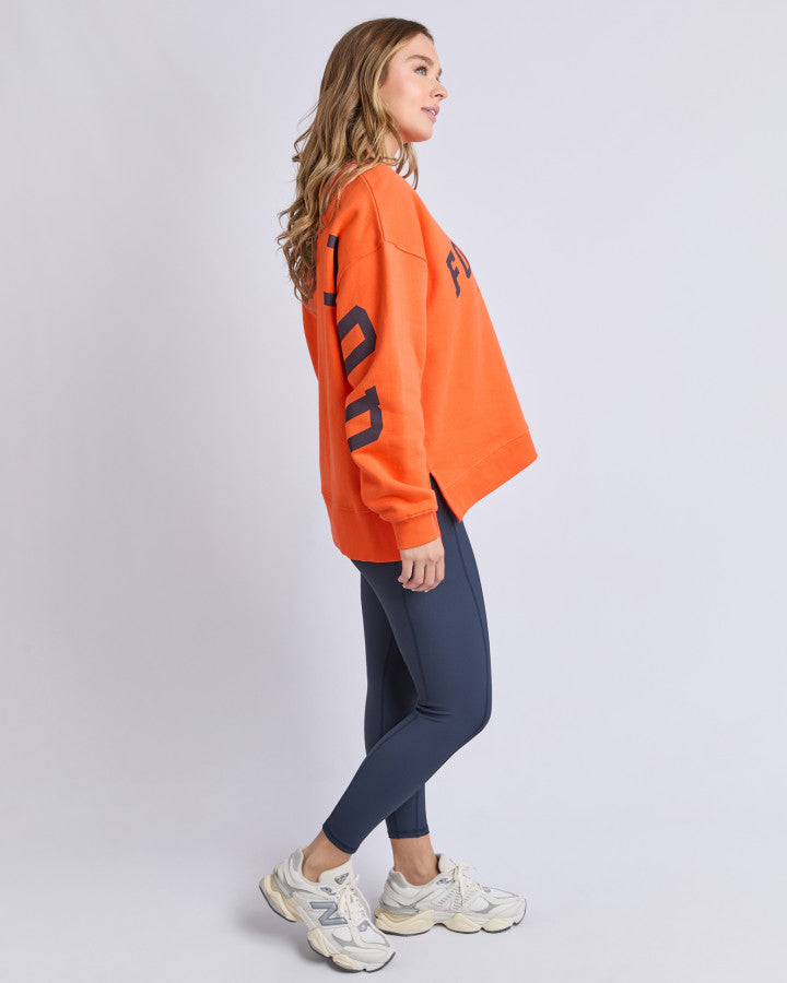 Interval Crew - Orange/Navy