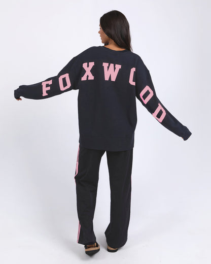Interval Crew - Navy/Neon Pink