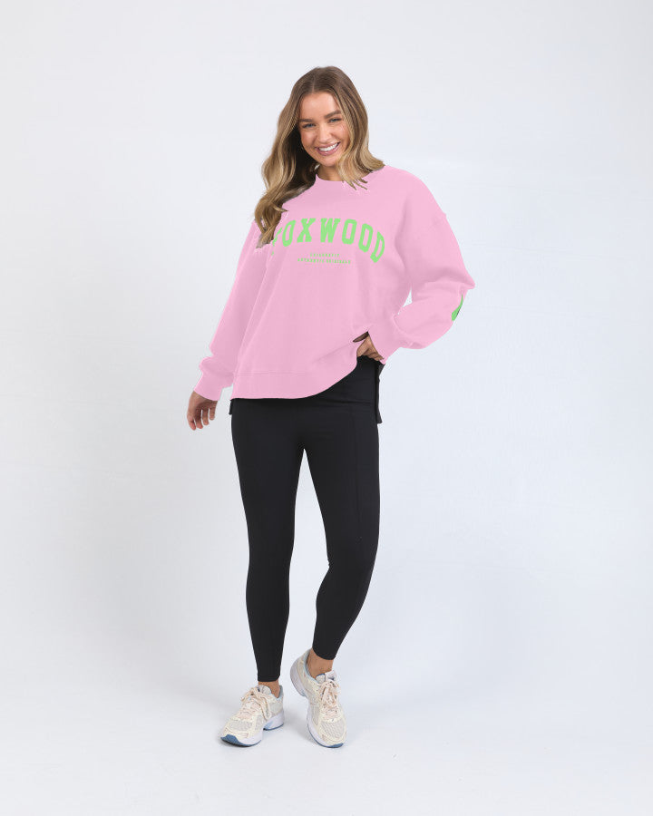 Interval Crew - Pink/Green