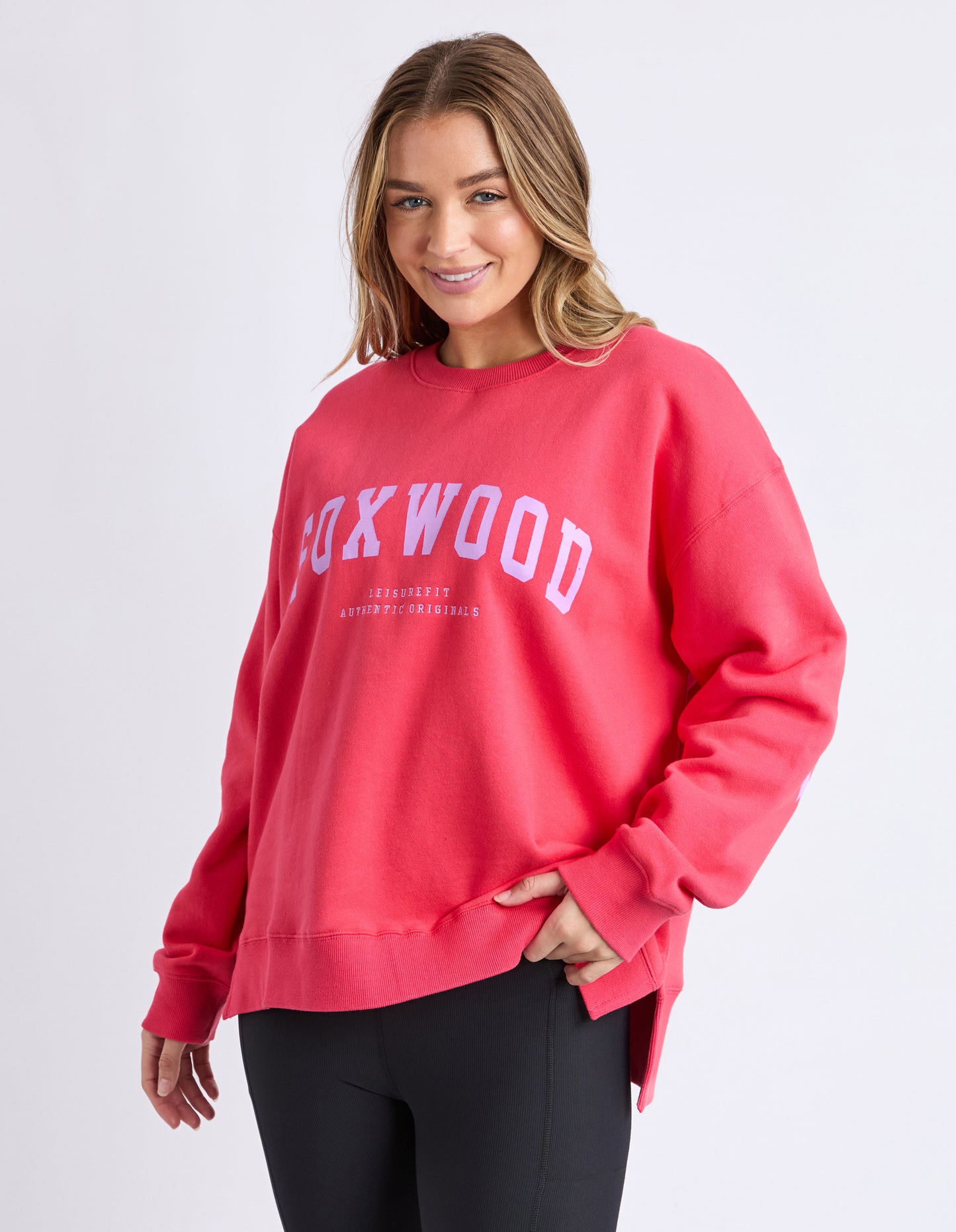 Interval Crew - Raspberry/Neon Lilac