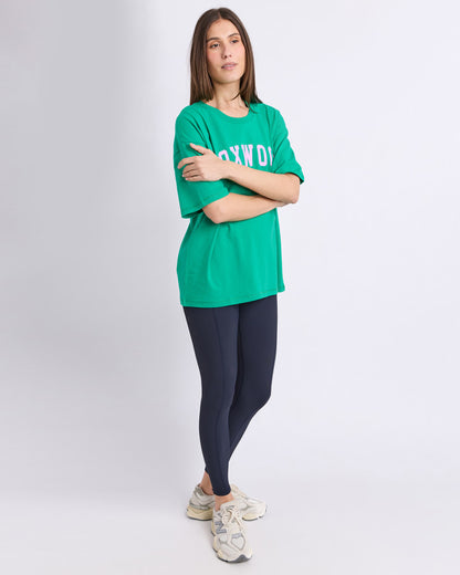 Foxwood Interval Tee - Bright Green/Pink