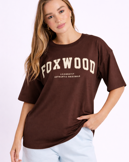 Foxwood Interval Tee - Coffee