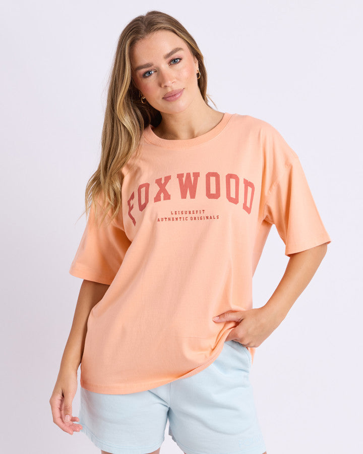 Foxwood Interval Tee - Peach