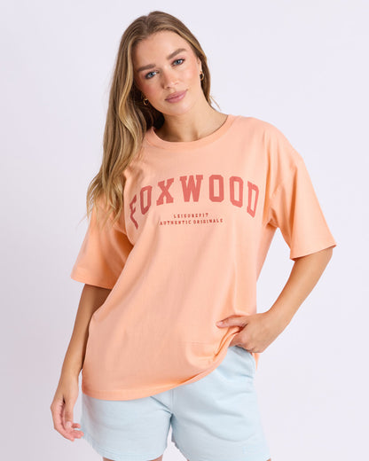 Foxwood Interval Tee - Peach