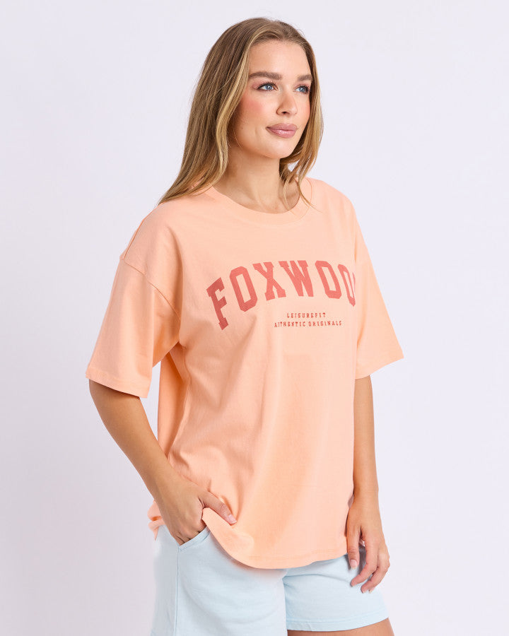Foxwood Interval Tee - Peach