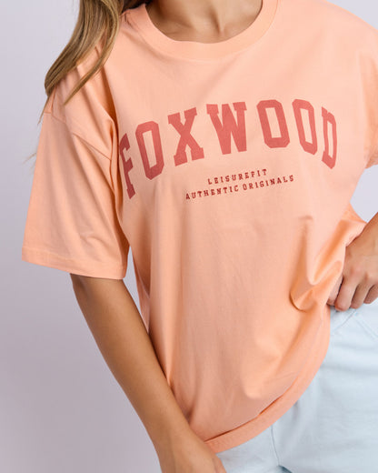 Foxwood Interval Tee - Peach