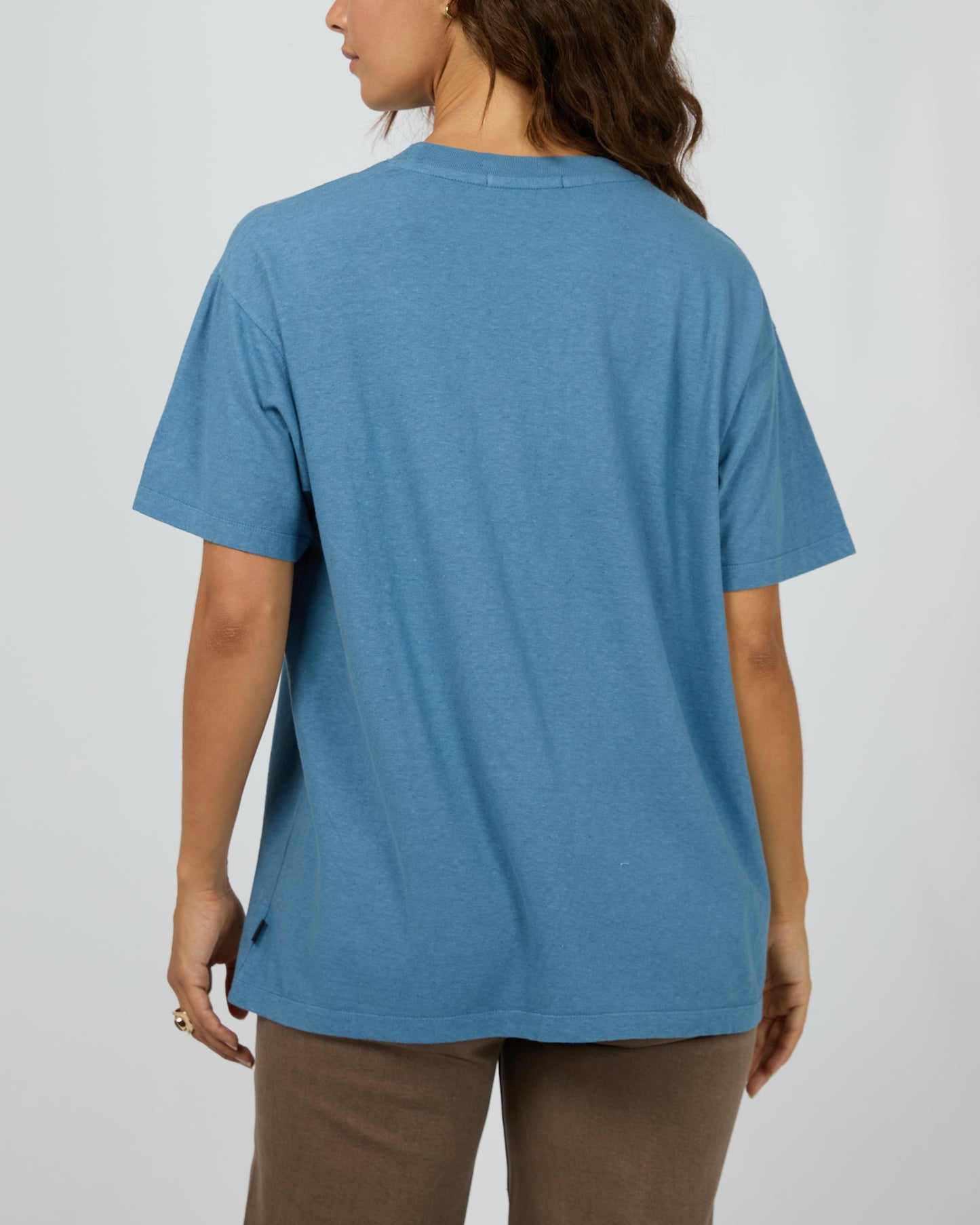 Into The Sunset Relaxed Tee - Blue