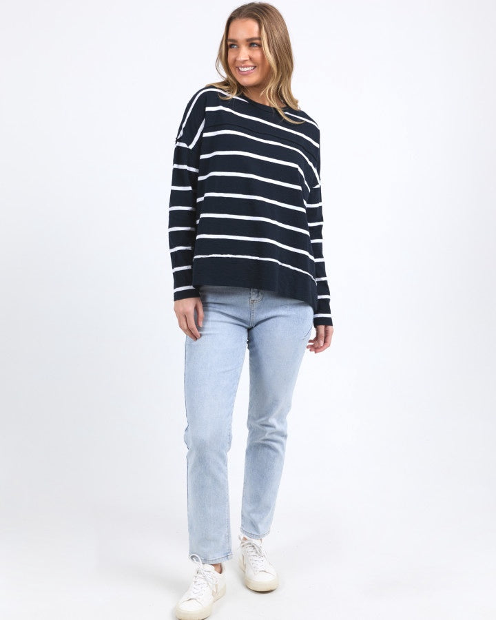 Jayne Stripe Throw on Top