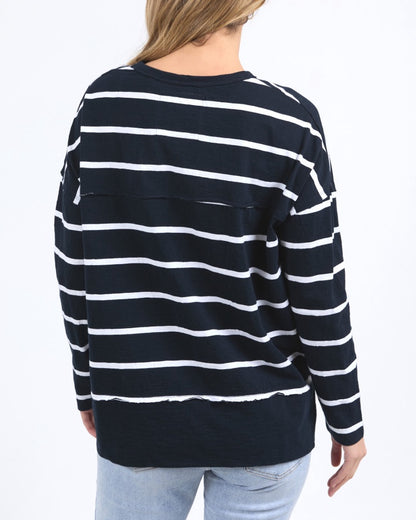 Jayne Stripe Throw on Top