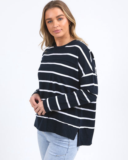 Jayne Stripe Throw on Top