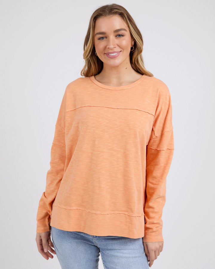 Jayne Throw on Top - Orange