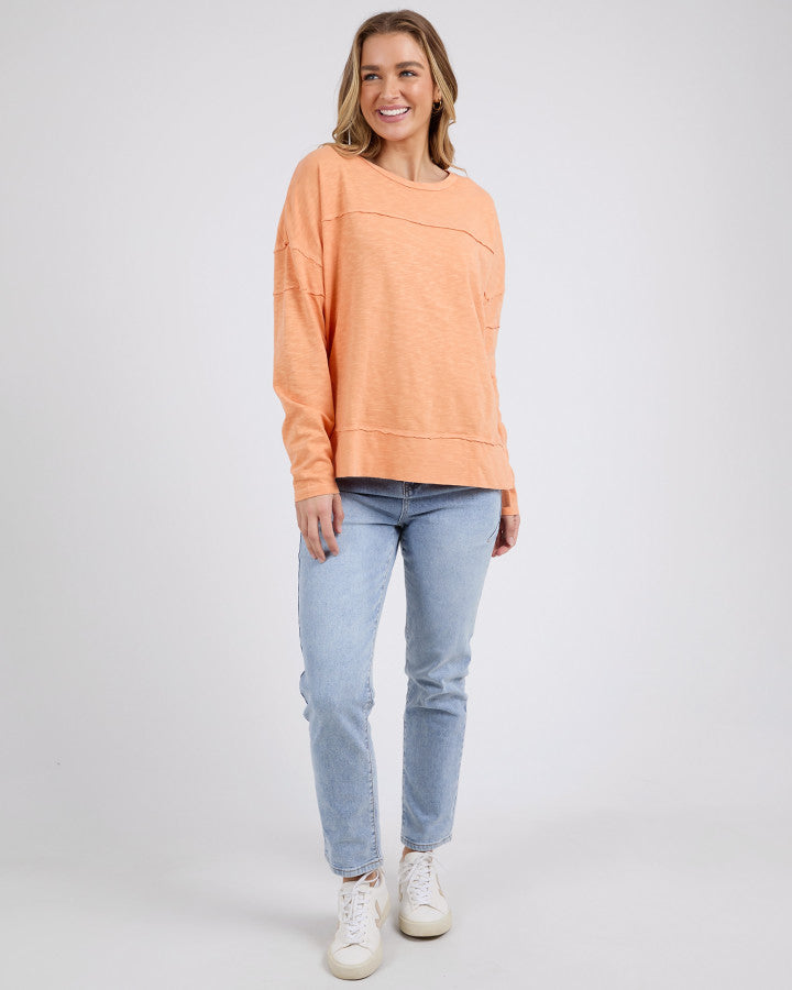 Jayne Throw on Top - Orange
