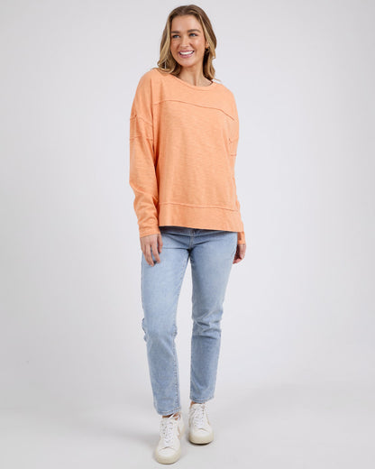 Jayne Throw on Top - Orange