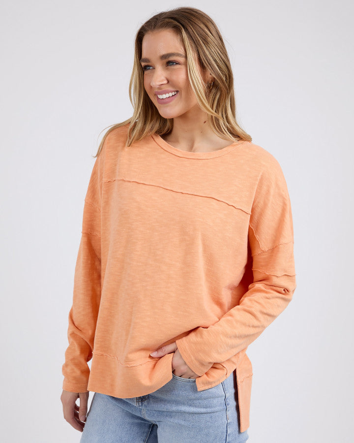 Jayne Throw on Top - Orange