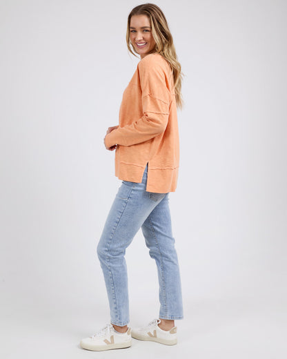Jayne Throw on Top - Orange
