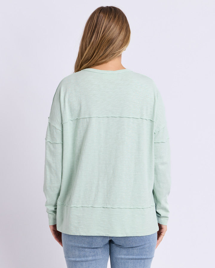 Jayne Throw on Top - Mint