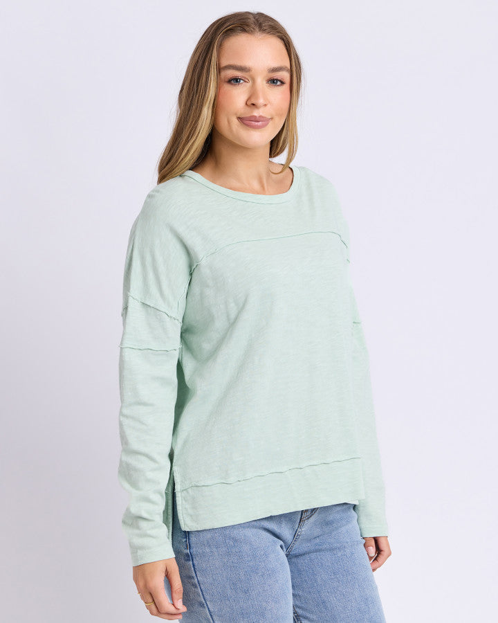 Jayne Throw on Top - Mint