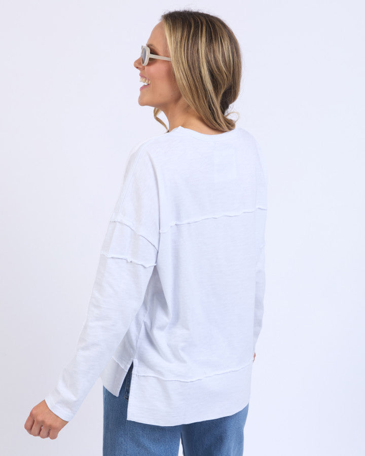 Jayne Throw on Top - White